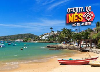Ofertas do Mês - Agosto - Búzios com passeio de escuna e almoço