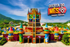 Ofertas do Mês - Agosto - Beto Carrero World - Passaporte 2 dias (antecipado)